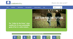 Desktop Screenshot of cottontoday.cottoninc.com