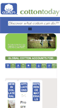Mobile Screenshot of cottontoday.cottoninc.com
