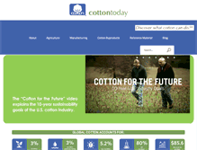 Tablet Screenshot of cottontoday.cottoninc.com